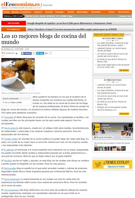 Descubre los mejores blogs de la cocina asiática con nosotros en este artículo. El aderezo.com cuarto mejor blog de cocina del mundo