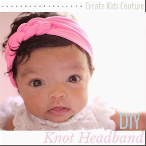 How to posted by natalie h. Create Kids Couture: 4th Day of Christmas: DIY Knot Headband