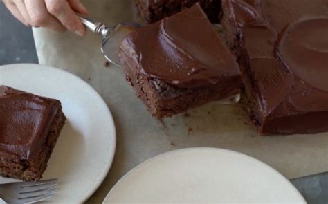 Sift flour, baking soda & salt together. This Chocolate Cake is Extra Moist AND Low Calorie
