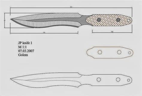 Después se deben recortar por la línea de puntos quedando una pieza cuadrada de hola fernanda, las plantillas están diseñadas para imprimir en din a4, es decir una hoja o folio de papel estándar. facón chico: Moldes de Cuchillos | Plantillas cuchillos ...