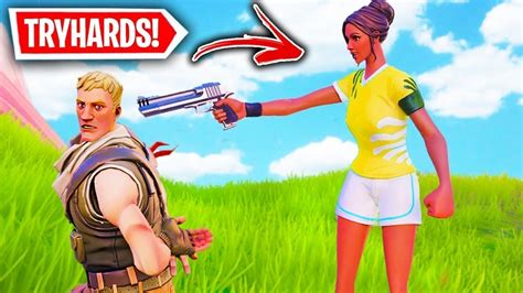 View, comment, download and edit tryhard minecraft skins. Kid Goes Tryhard For A Skin - Fortnite Season x Memes ...