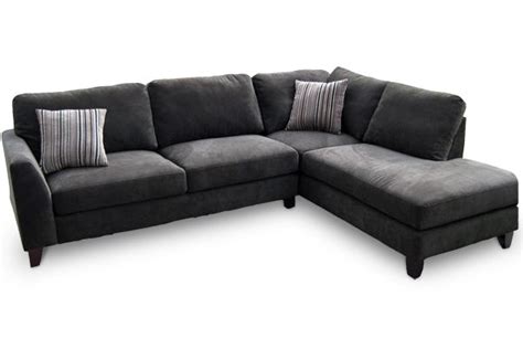 The large seat area allows you to stretch out and relax. Dark Grey Sectional Sofa | Cute little house | Pinterest ...