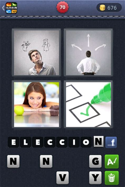 Todas las respuestas del juego 4 fotos 1 palabra de 7 letras. Soluciones 4 Fotos 1 Palabra - SoluJuegos
