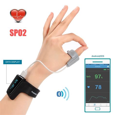 Pulse oximeter allows you to measure pulse and oxygen in 8 seconds. MOYEAH Sleep Aid Watch Monitor Heart Rate SpO2 Pulse ...