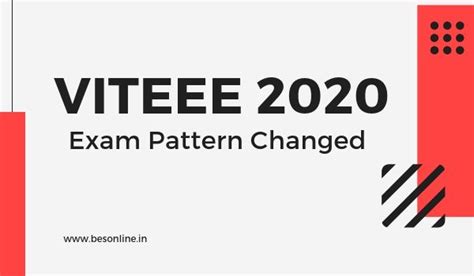 Viteee 2021 exam pattern will be released soon by the authorities. VITEEE 2020 to have an aptitude test, check exam pattern here