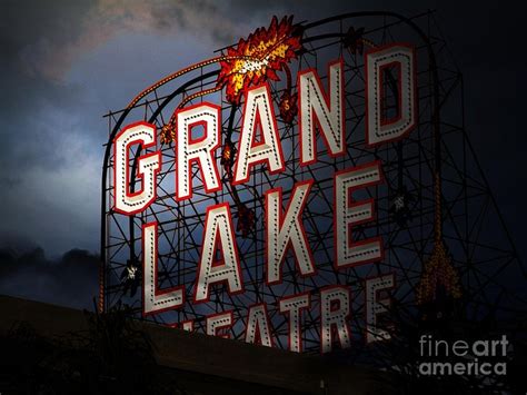 Before an evening flick, dine at one of the many nearby restaurants. Grand Lake Theater sign, Oakland CA | Grand lake, Oaktown