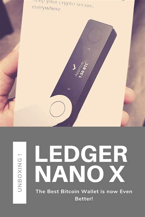 Most cryptocurrency holders use both cold and hot wallets. Ledger NANO X is the best cryptocurrency wallet! Watch the ...