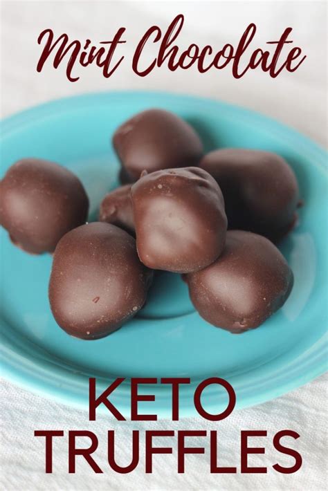 I googled for this doodle of a noodle canoodled by a poodle. Keto Truffles: Mint Chocolate Truffles that are delicious ...