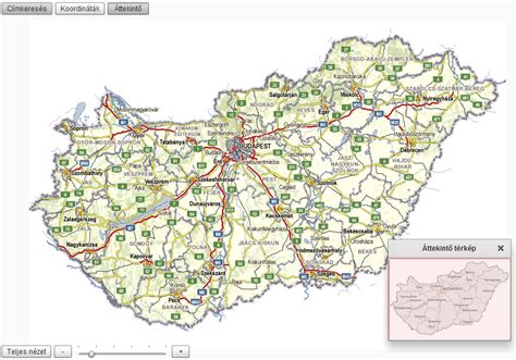 Magyarország térkép, magyarországi települések utcakereső. Magyarország Város Térkép | Térkép, Magyarország, Város