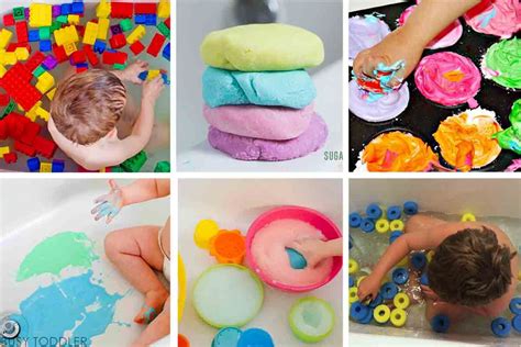 15+ Toddler Bath Time Activities - Busy Toddler | Toddler bath time, Toddler bath, Busy toddler