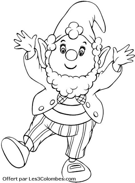 Cadre à compléter sur le thème de oui oui. coloriage Oui-Oui 24 - Coloriage en ligne gratuit pour enfant