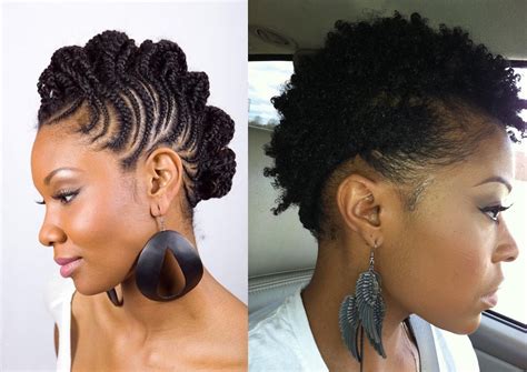 It's one of the easy hairstyles for short hair. 20 Best Short Natural Hairstyles - Feed Inspiration