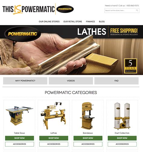 Jet makes all of its woodworking machines with the enthusiast in mind. Powermatic - Product Brand - This IS Woodworking ...