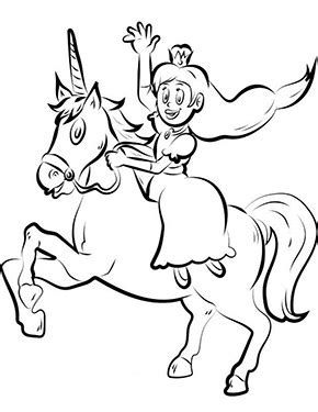 Share tweet share pin email. Ausmalbild Einhorn mit Prinzessin zum Ausdrucken