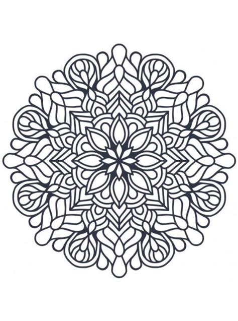 1279 x 913 png pixel. Kids-n-fun | Kleurplaat Mandala volwassenen Mandala ...