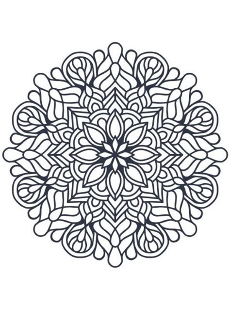 Print direct je gratis kleurplaat panda mandala op a4. Kids-n-fun | Kleurplaat Mandala volwassenen Mandala ...