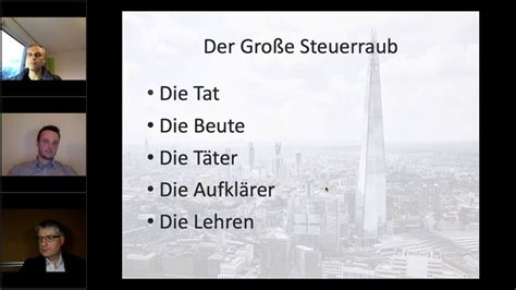 The true risks from these. Europe Calling "Cum-Ex/Warburg: Straflosigkeit trotz Steuerdiebstahl?" - YouTube