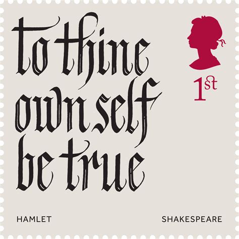 Historians have speculated about how true this fact actually is, but both are celebrated on the same day each year. New Shakespeare stamps feature quotes from The Bard | Design Week