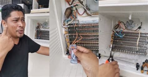 Pada masa kini, pasti ada peti sejuk di setiap rumah sama ada 1 pintu atau 2 pintu. (Video) Abang Ini Kongsi Cara Nak "Repair" Masalah Peti ...