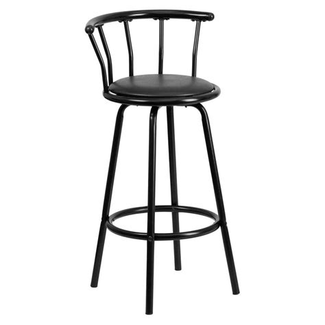 Can't decide on a bar or counter stool for your modern farmhouse kitchen? Black Chrome Barstool