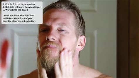 Step 3 distribute the oil evenly in your beard by applying it across and with the grain. How To Use & Apply Beard Oil | BEARDMAJOR - YouTube