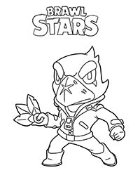 Brawl stars , supercell tarafından oynanan , bombaları havaya uçurarak ve onları hızlı tempolu ç. Brawl Stars kleurplaten op KidsCloud
