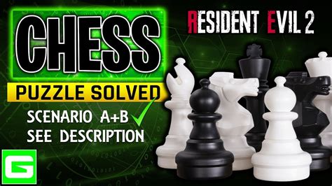 Just because you played the original resident evil 2 doesn't mean the remake will a breeze. Resident Evil 2 Remake Chess Puzzle Solution Scenario A ...