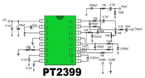 Home theater circuit diagram surround is not effect. PT2399 | Digital Echo Circuit - Power Amplifier | Electronic schematics, Audio amplifier, Circuit