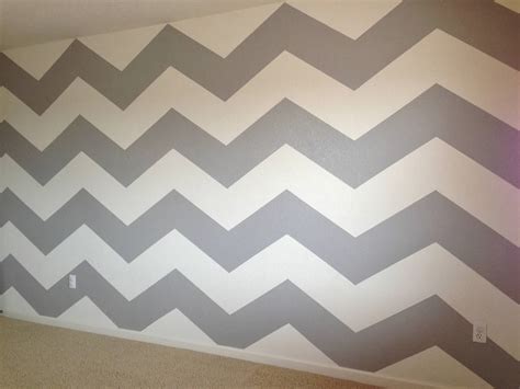 Colors can determine the whole space's feeling as your walls encompass so much surface area that it is a superb idea to add color to them to get a sensational result. photogirli: Gray Chevron Wall