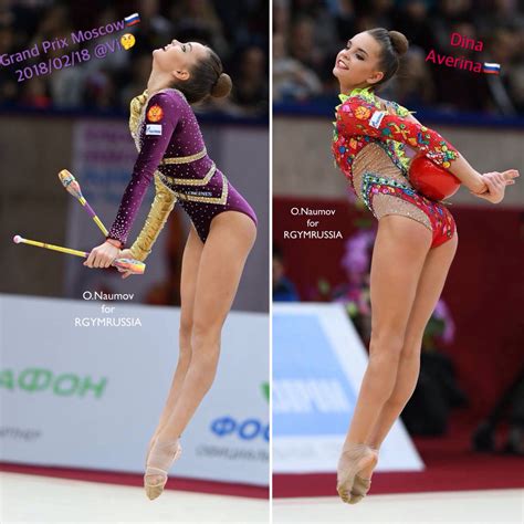 Дина и арина записались в секцию уже в четыре года! Dina AVERINA (Russia) ~ Clubs & Ball @ Grand Prix Moscow ...