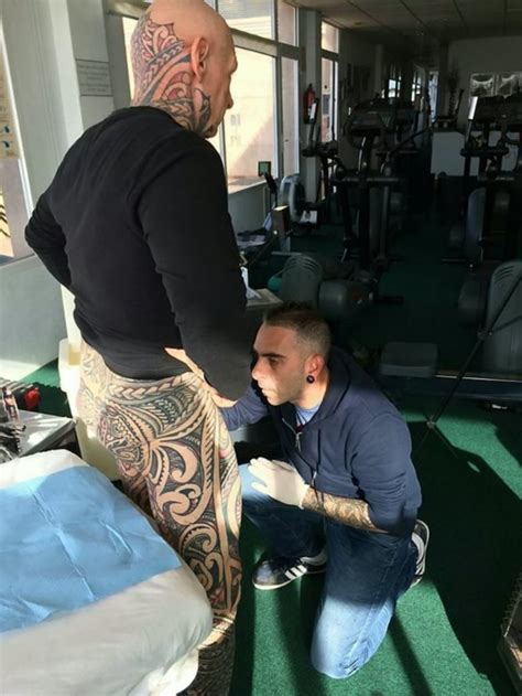 Johnny has done all of my tattoos, his hand is very light, quick, and precise. Bodybuilder Rolls Out His Penis With A Rolling Pin For ...
