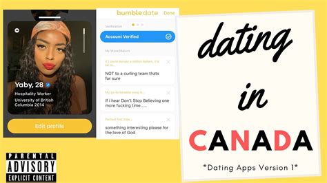 Hinge is best for people looking for a serious relationship. DATING IN CANADA (bumble, tinder, hinge) - YouTube