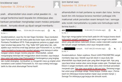 Soalan berapa markah lulus untuk peperiksaan psee ini memang admin pun nak tahu jugak. 20 Contoh Soalan Pelbagai Berkaitan Psikometrik - Rujukan ...