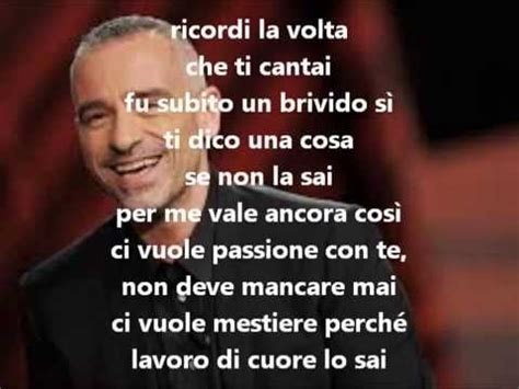 testo di più bella cosa. Più bella cosa - Eros Ramazzotti (con testo) - YouTube