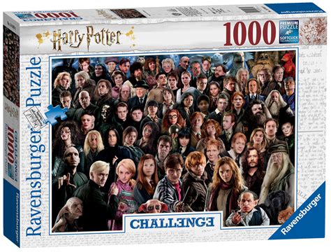 Harry potter puzzle hogwarts 1000 piece jigsaw puzzle aquarius. 14988 Ravensburger Challenge - Harry Potter? Jigsaw Puzzle ...