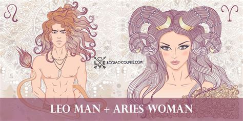 Leo man aries woman compatibility brings together two strong individuals, but it's the leo man who needs the aries woman, rather than the other way round. Aries woman + Leo man: Celebrity Couples and Compatibility ...