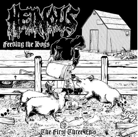 If you describe something such as a crime as heinous , you mean that it is extremely evil. HEINOUS - feeding the hogs CD - cudgel | Der ultimative ...