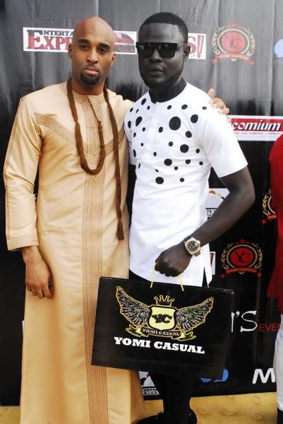 Omoniyi makun, the fashion designer, popularly called yomi casual, has been hospitalised after surviving a motor accident. POD'S DESK BLOG: PHOTOS OF THE LAUNCH OF YOMI CASUAL IN LAGOS