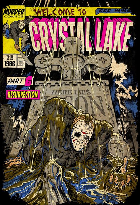 Comic book series that belong to the horror genre. Artist is Turning Horror Movies into Faux Comic Book ...