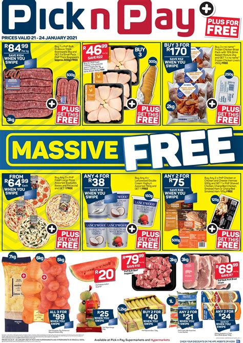Pick n pay is a favourite grocery retail outlet amongst many locals as it offers affordable, quality products. Pick n Pay Weekend Deals 2021 Catalogue - 2021/01/21 ...