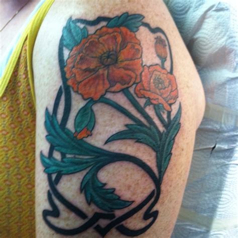 See all responses 18 13. Poppy tattoo done April 2012 Iowa city by kris evens ...