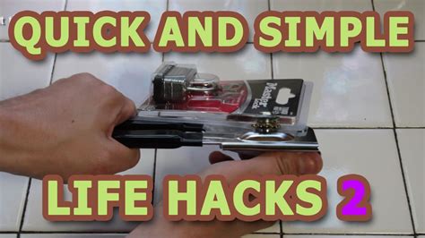 Quick and Simple Life Hacks - Part 2 - YouTube