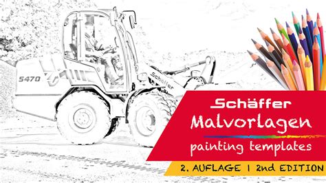 Wählen sie das baumaschinen zum ausdrucken und ausmalen. 1218 radlader malvorlage | Coloring and Malvorlagan