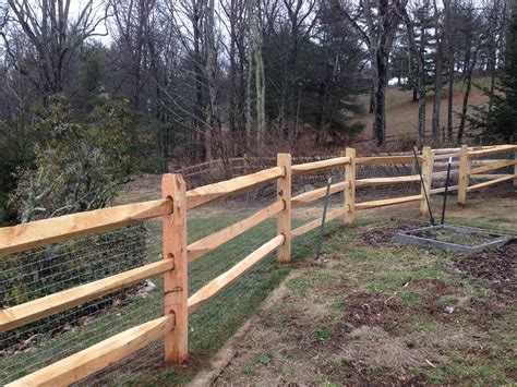 Split rail fences have a rugged classic look that simply cannot be beat. Pressure Treated Split Rail Fence Post • Fences Design