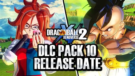 Posted 27 oct 2016 in pc games. NEW DLC PACK 10 RELEASE DATE REVEAL! Dragon Ball Xenoverse ...