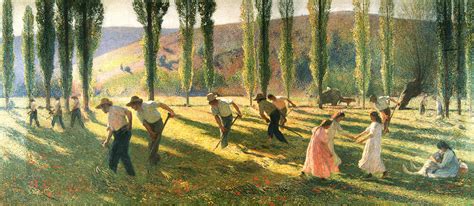 Canvas print, oil painting reproduction, replica, artworks, painting. Summer - Henri Martin - WikiArt.org