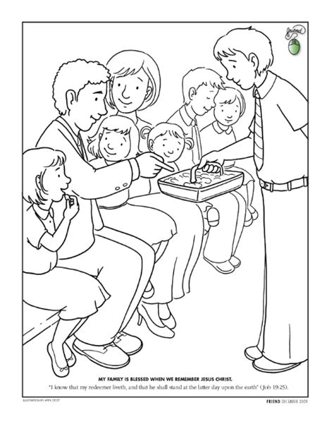 Lds coloring pages family coloring pages sunday school coloring pages coloring sheets free coloring coloring book colouring preschool bible bible activities. My family is blessed when we remember Jesus Christ in 2020 ...