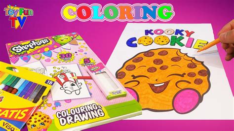 The illustration shows a family all together with the mother holding a new child. Shopkins Coloring Book Colour in Kookie Cookie Childrens ...