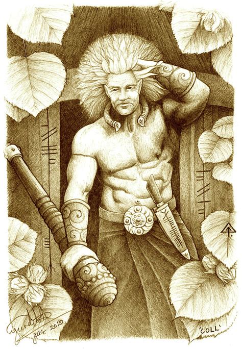 After this method is called, ogma's container will not contain any dom element created by ogma. Ogma god of the Ogham Drawing by Yuri Leitch