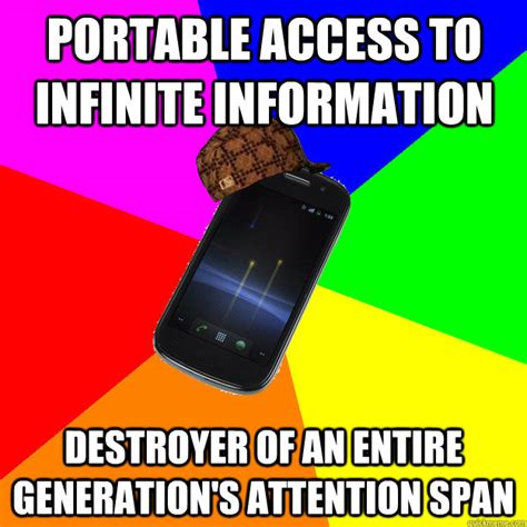 Caption memes or upload your own images to make custom memes. Scumbag Smartphone memes | quickmeme